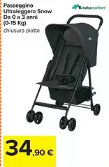 Snow - Passeggino Ultralegero Da O 3 Anni Snow - Passeggino Ultralegero Da O 3 Anni