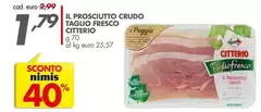 Citterio - Il Prosciutto Crudo Taglio Fresco