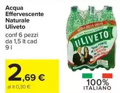 Uliveto - Acqua Effervescente Naturale