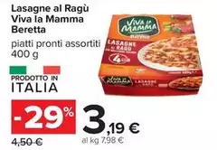 Beretta - Lasagne Al Ragù Viva La Mamma Beretta - Lasagne Al Ragù Viva La Mamma