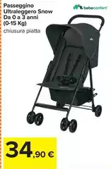 Snow - Passeggino Ultralegero Da O 3 Anni Snow - Passeggino Ultralegero Da O 3 Anni