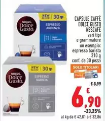 Nescafé - Capsule Caffè Dolce Gusto Nescafé - Capsule Caffè Dolce Gusto