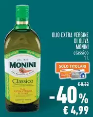 Monini - Olio Extra Vergine Di Oliva