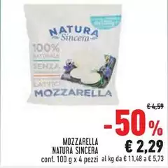 Natura sincera - Mozzarella