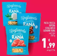 Rana - Pasta Fresca Ripiena Sfogliavelo Rana - Pasta Fresca Ripiena Sfogliavelo