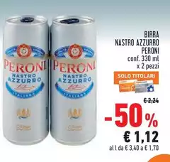 Peroni - Birra Nastro Azzurro
