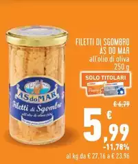 Oliva - Filetti Di Sgombro Oliva - Filetti Di Sgombro