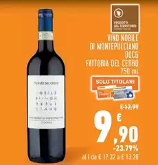 Nobile - Vino Di Montepulciano DOCG Nobile - Vino Di Montepulciano DOCG