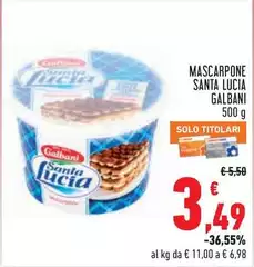 Galbani - Mascarpone Santa Lucia