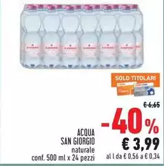 Solo - Acqua