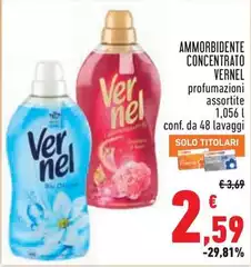 Vernel - Ammorbidente Concentrato