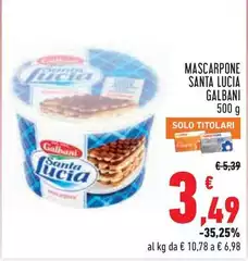 Galbani - Mascarpone Santa Lucia