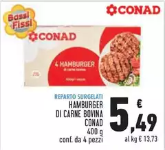 Bassi - Hamburger Di Carne Bovina Bassi - Hamburger Di Carne Bovina