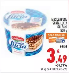 Galbani - Mascarpone Santa Lucia