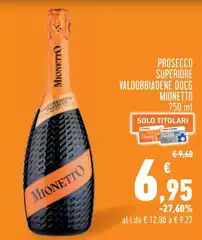 Mionetto - Prosecco Superiore Valdobbiadene DOCG
