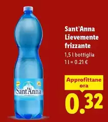 Sant'anna - Lievemente Frizzante Sant'anna - Lievemente Frizzante