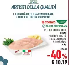 Facile - Petto Di Pollo A Fette Percorso Qualità Facile - Petto Di Pollo A Fette Percorso Qualità