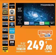 Thomson - Tv 50" 50U4'S35