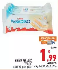 Ferrero - Paradiso Ferrero - Paradiso