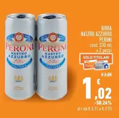 Peroni - Birra Nastro Azzurro Peroni - Birra Nastro Azzurro