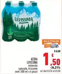 Levissima - Acqua