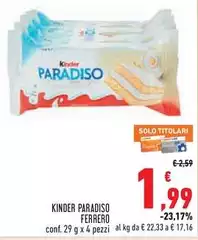 Ferrero - Paradiso Ferrero - Paradiso