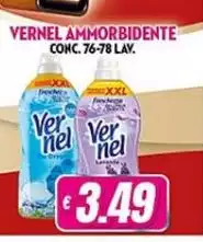 Vernel - Ammorbidente Conc. 76-78 Lav.