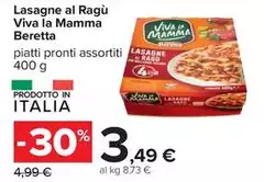 Beretta - Lasagne Al Ragù Viva La Mamma Beretta - Lasagne Al Ragù Viva La Mamma
