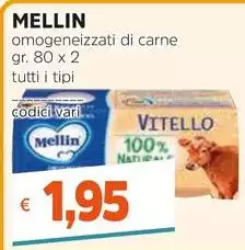 Mellin - Omogeneizzati Di Carne 