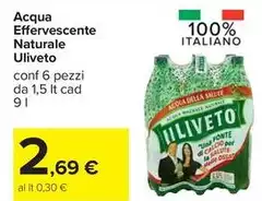 Uliveto - Acqua Effervescente Naturale