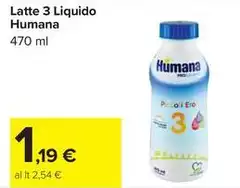 Humana - Latte 3 Liquido