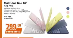 Neo - Macbook 13" A18 Pro