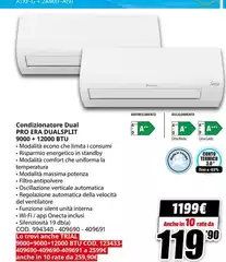 Samsung - Condizionatore Dual Pro Era Dual Split