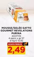 Purina - Mousse/Gelee Gatto Gourmet Revelations Purina - Mousse/Gelee Gatto Gourmet Revelations
