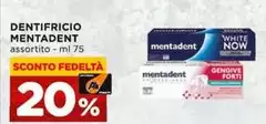Mentadent - Dentifricio Mentadent - Dentifricio