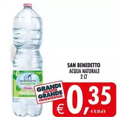 San Benedetto - Acqua Naturale San Benedetto - Acqua Naturale