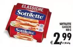 Sottilette - Classiche