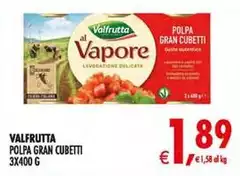 Valfrutta - Polpa Gran Cubetti Valfrutta - Polpa Gran Cubetti