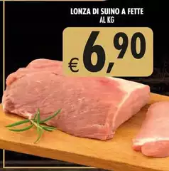 Lonza Di Suino A Fette