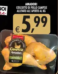 Amadori - Cosciotto Di Pollo Campese