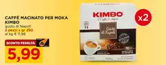 Kimbo - Caffè Macinato Per Moka