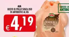 Aia - Busto Di Pollo Senza Uso Di Antibiotici Aia - Busto Di Pollo Senza Uso Di Antibiotici