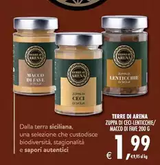Arena - Zuppa Di Ceci-Enticchie/ Macco Di Tave Arena - Zuppa Di Ceci-Enticchie/ Macco Di Tave