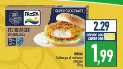 Frosta - Fishburger Di Merluzzo D'Alaska 
