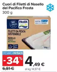 Frosta - Cuori Di Filetti Di Nasello Del Pacifico