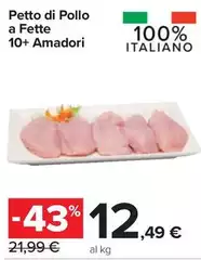 Amadori - Petto Di Pollo A Fette Amadori - Petto Di Pollo A Fette