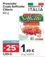 Citterio - Prosciutto Crudo Sofficette