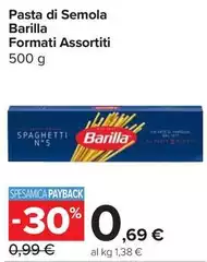 Barilla - Pasta Di Semola Barilla - Pasta Di Semola