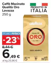 Lavazza - Caffè Macinato Qualità Oro