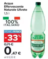 Uliveto - Acqua Effervescente Naturale Uliveto - Acqua Effervescente Naturale